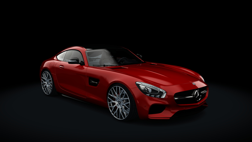 Mercedes-Benz AMG GT-S - S1, skin mars_red