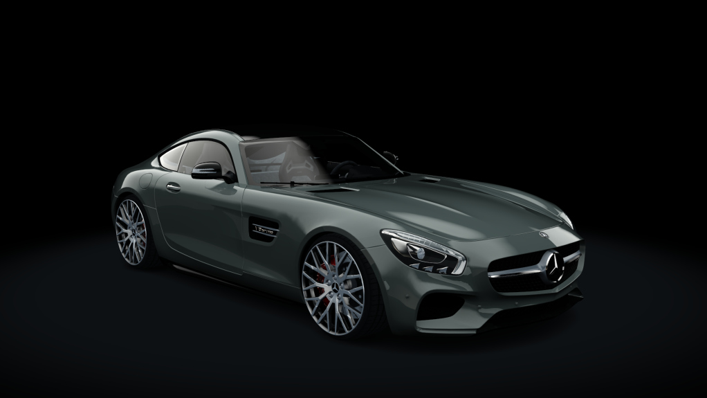 Mercedes-Benz AMG GT-S - S1, skin mojave_silver