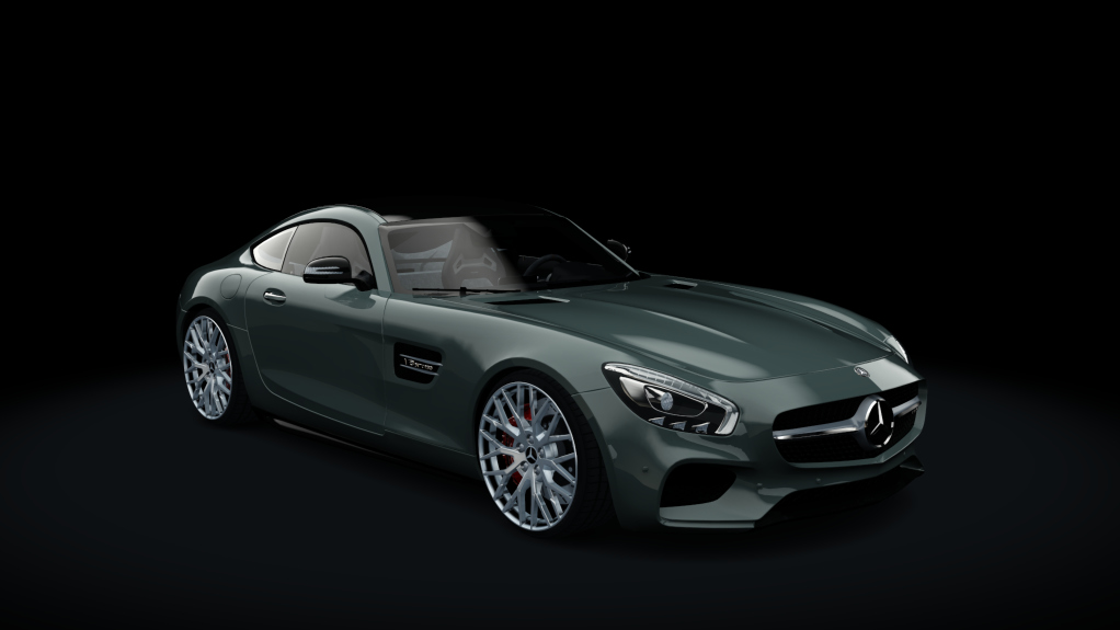 Mercedes-Benz AMG GT-S - S1, skin selenite_grey