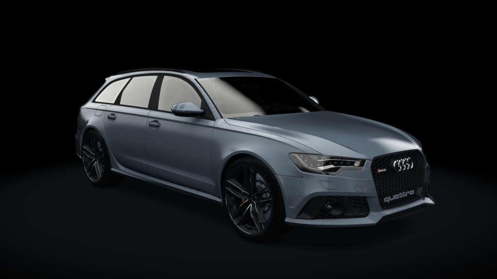 Audi RS6 Avant, skin nardo_grey