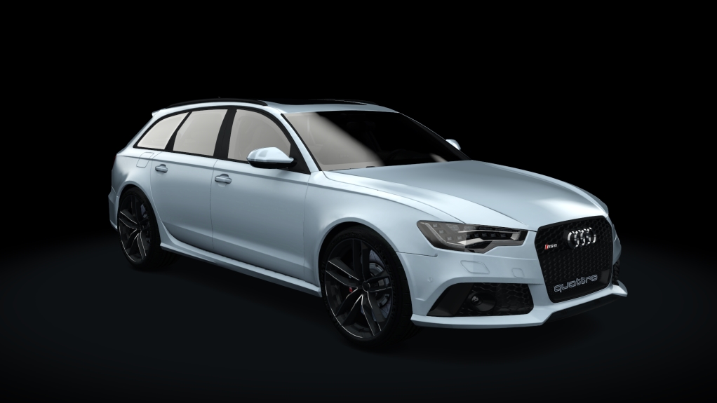 Audi RS6 Avant Performance, skin glacier_white