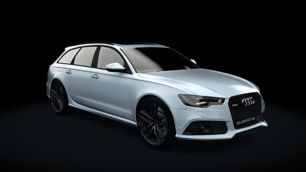 Audi RS6 Avant Performance, skin prism_silver