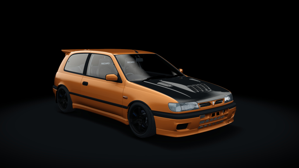 Nissan Pulsar GTI-R Street-Spec, skin Sunset Orange