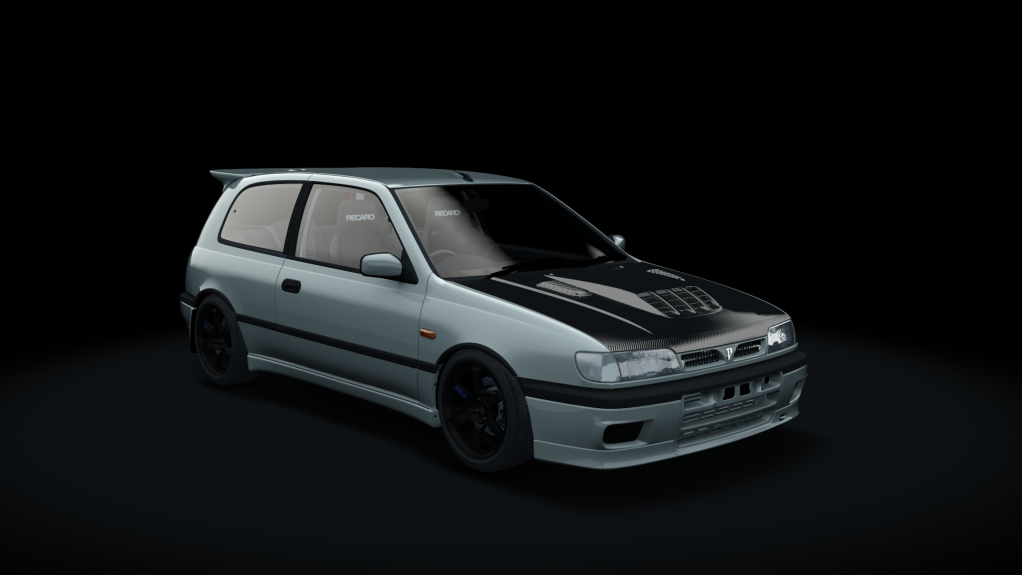 Nissan Pulsar GTI-R Street-Spec, skin dl2_turquoise