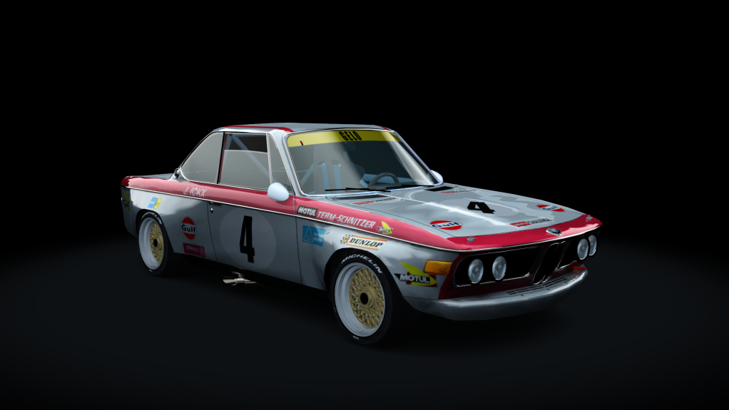 BMW 2800 CS, skin 1972_Ickx_Spa