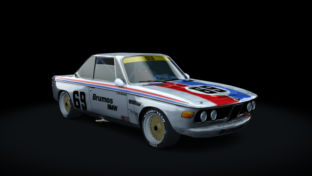 BMW 2800 CS, skin 69_Brumos_BMW