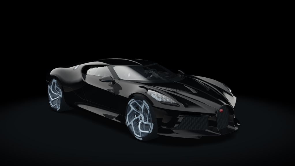 Bugatti La Voiture Noire, skin black