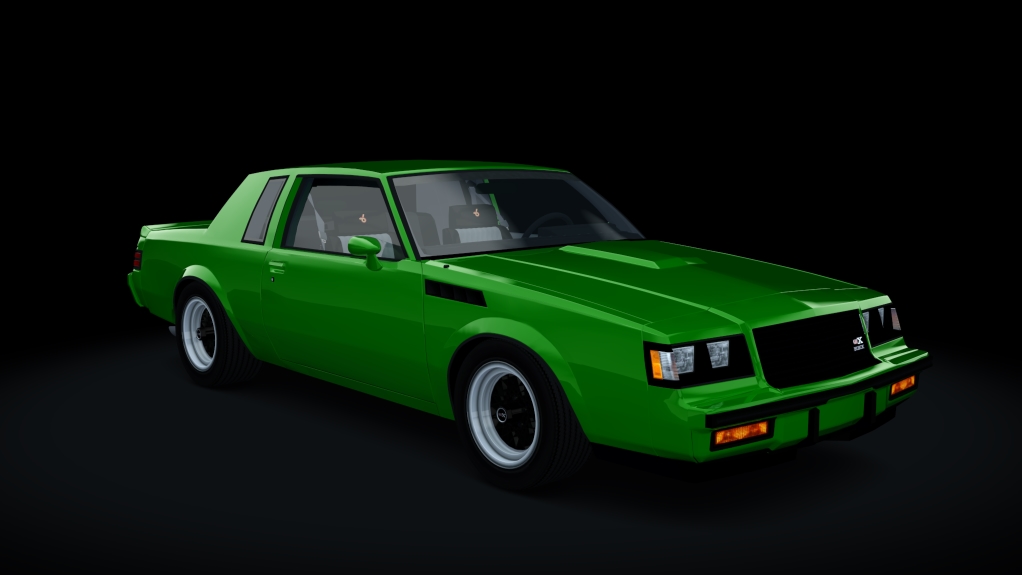 Buick GNX V6 1987, skin green