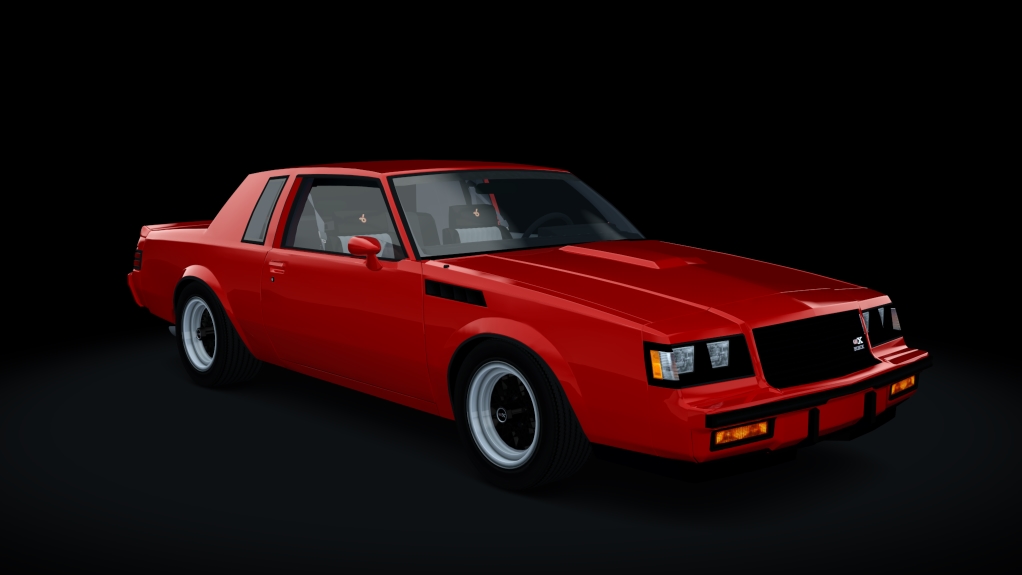 Buick GNX V6 1987, skin prune