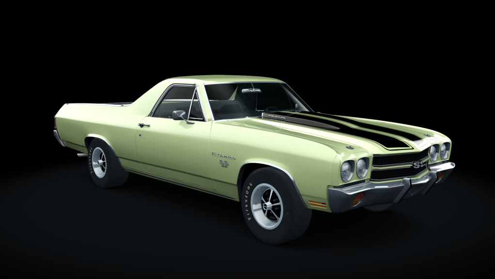 Chevrolet El Camino SS 454, skin Gobi Beige