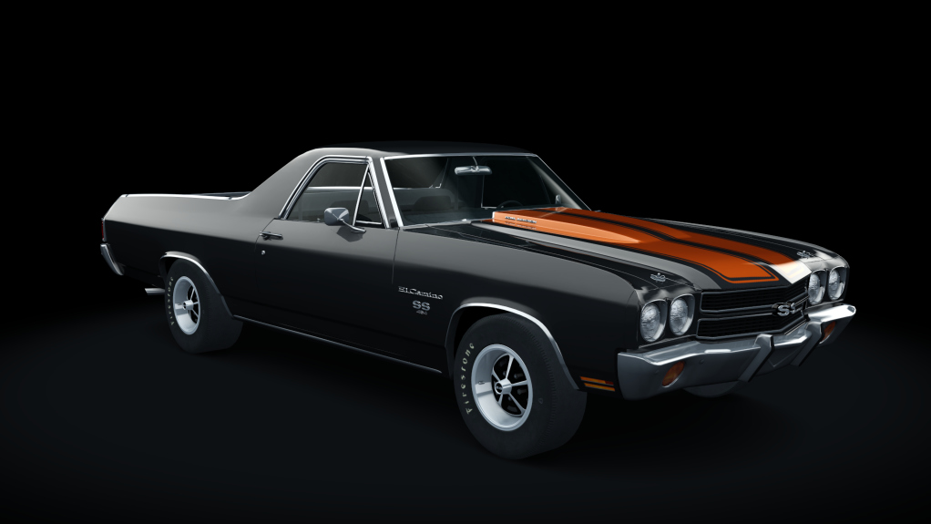 Chevrolet El Camino SS 454, skin Snake Eater Pearl