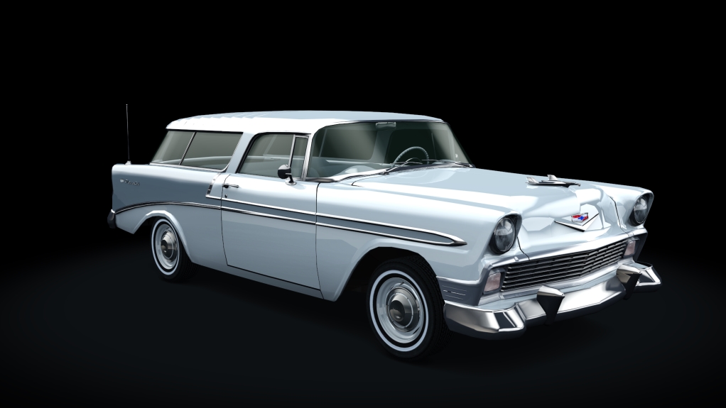 Chevrolet Bel Air Nomad 1956, skin imperial_ivory