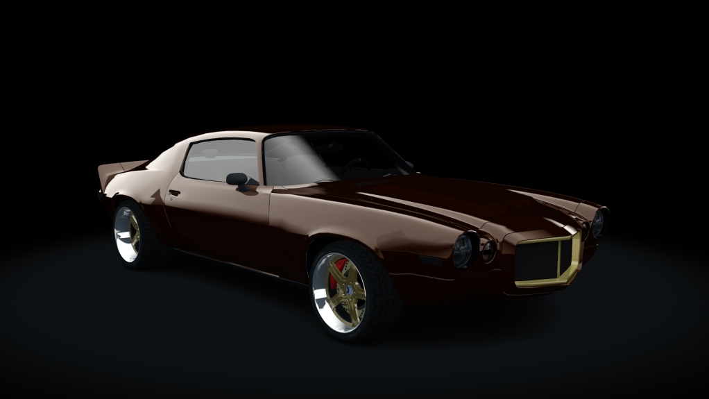 Chevrolet Camaro Z/28 72 Street Tuned, skin brown