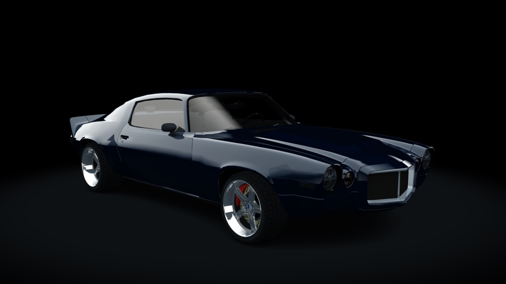 Chevrolet Camaro Z/28 72 Street Tuned, skin dark_blue