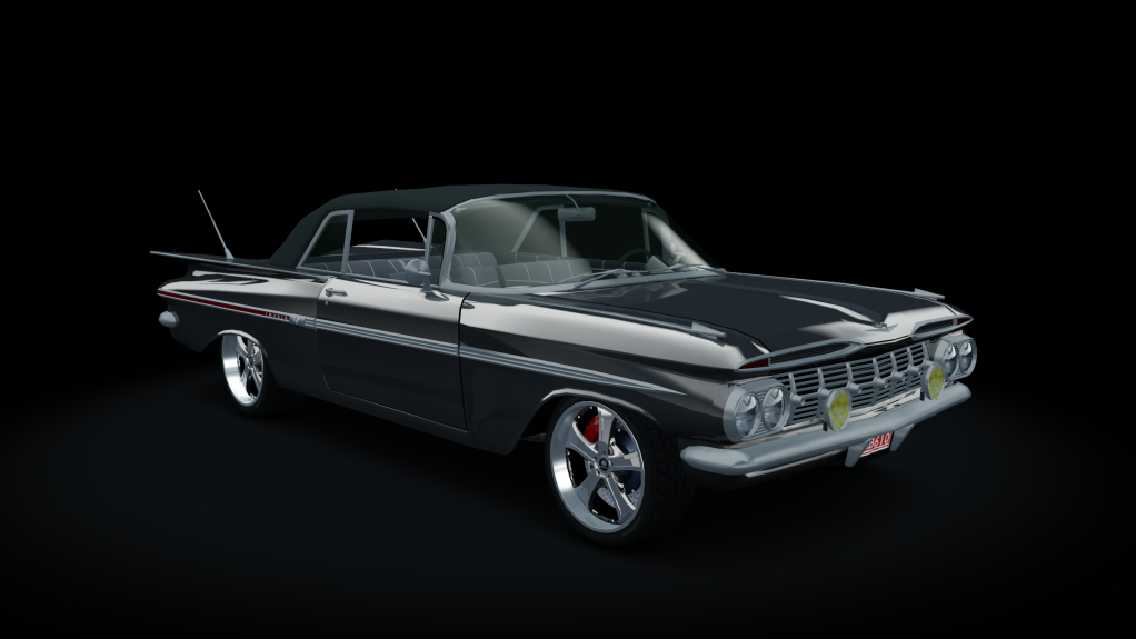 Chevy Impala 1959 Street Tuned, skin dark_gray