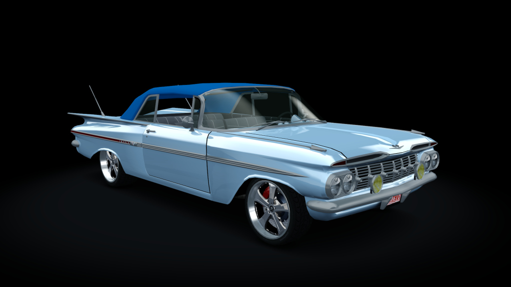 Chevy Impala 1959 Street Tuned, skin light_blue