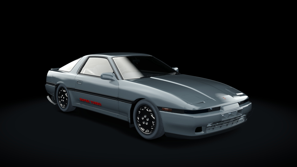 Toyota Supra JZA70 "Stock", skin Dark Gray Metallic