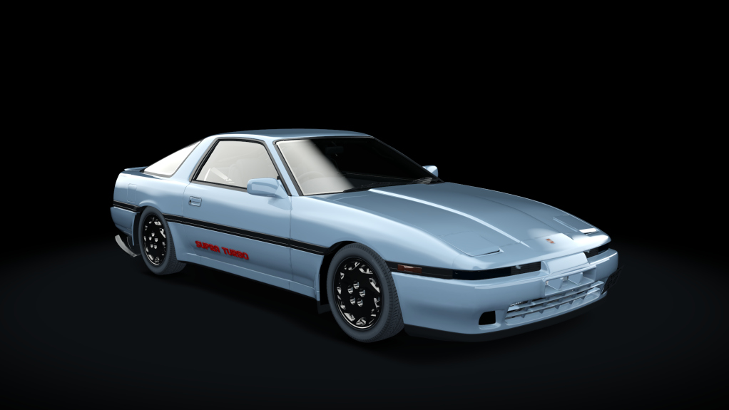 Toyota Supra JZA70 "Stock", skin Light Blue Metallic