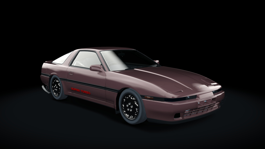 Toyota Supra JZA70 "Stock", skin Red Metallic