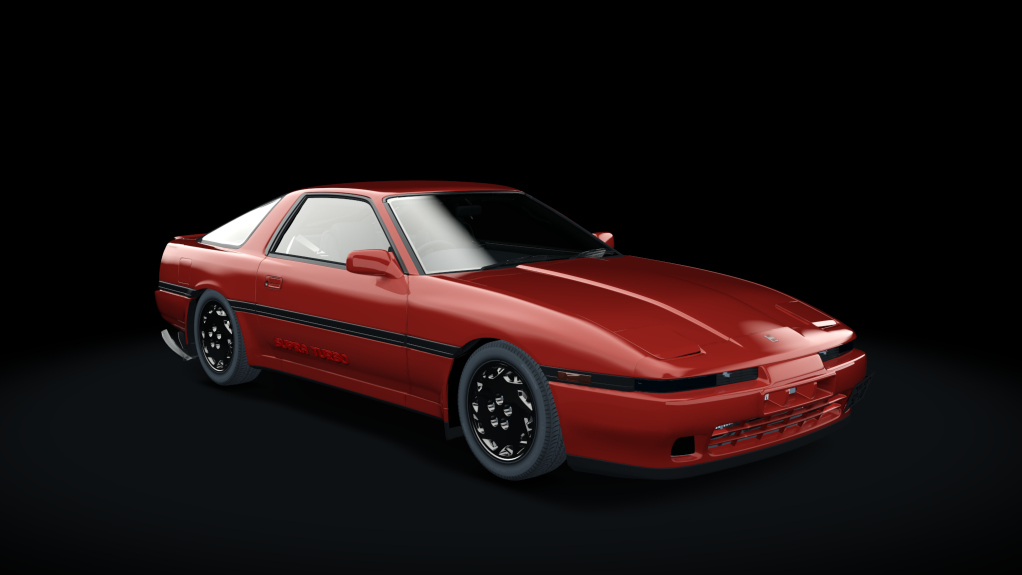 Toyota Supra JZA70 "Stock", skin Super RedSuper Red II