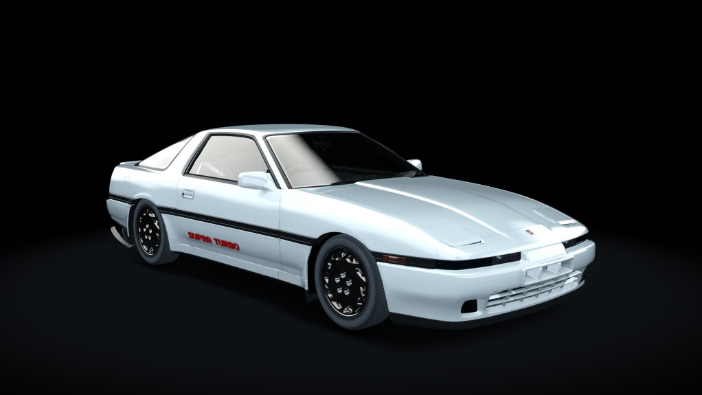 Toyota Supra JZA70 "Stock", skin Super White II