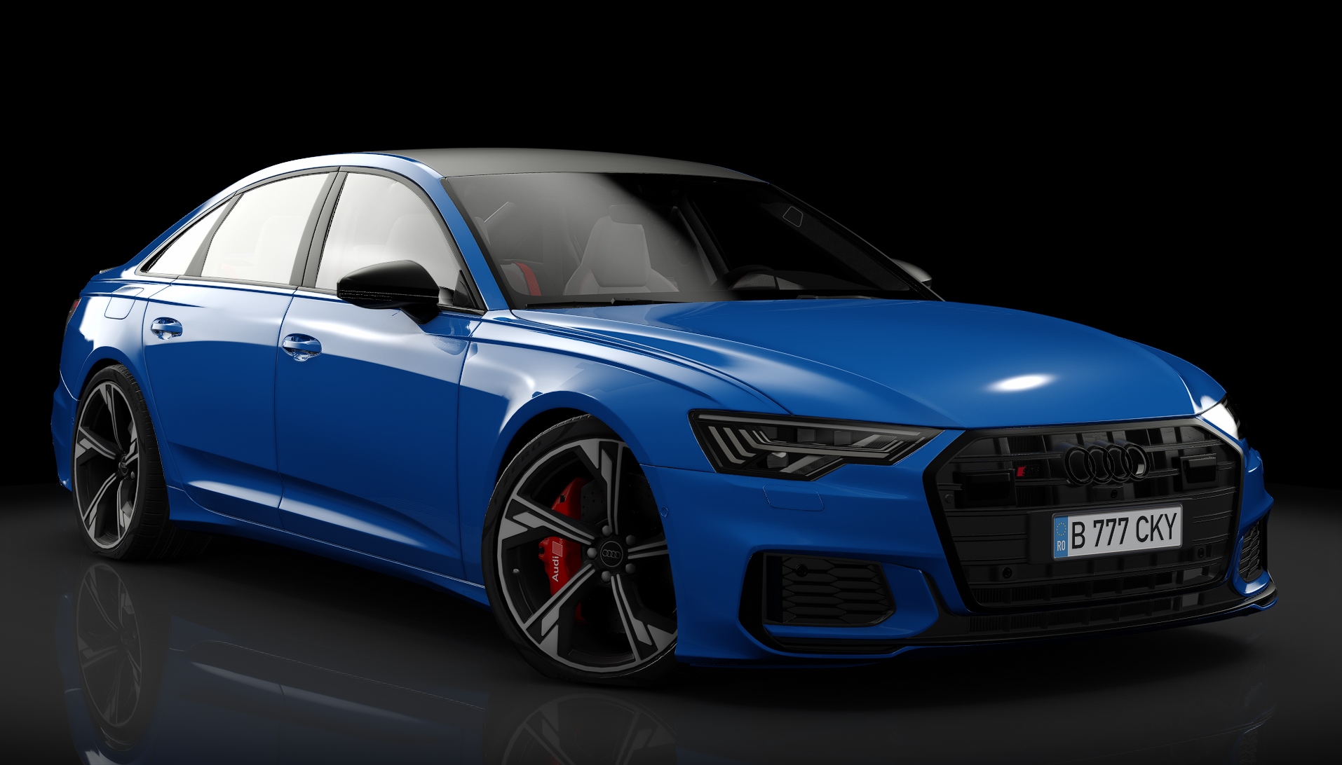 Audi S6 2022 (C8 / 3.0 TDI V6), skin 01_Navarra_Blue