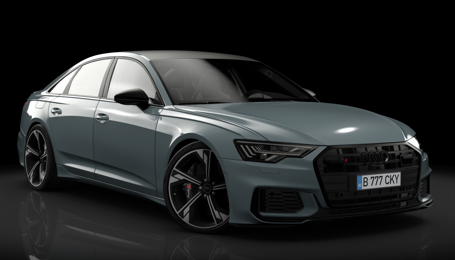 Audi S6 2022 (C8 / 3.0 TDI V6), skin 03_Daytona_Gray