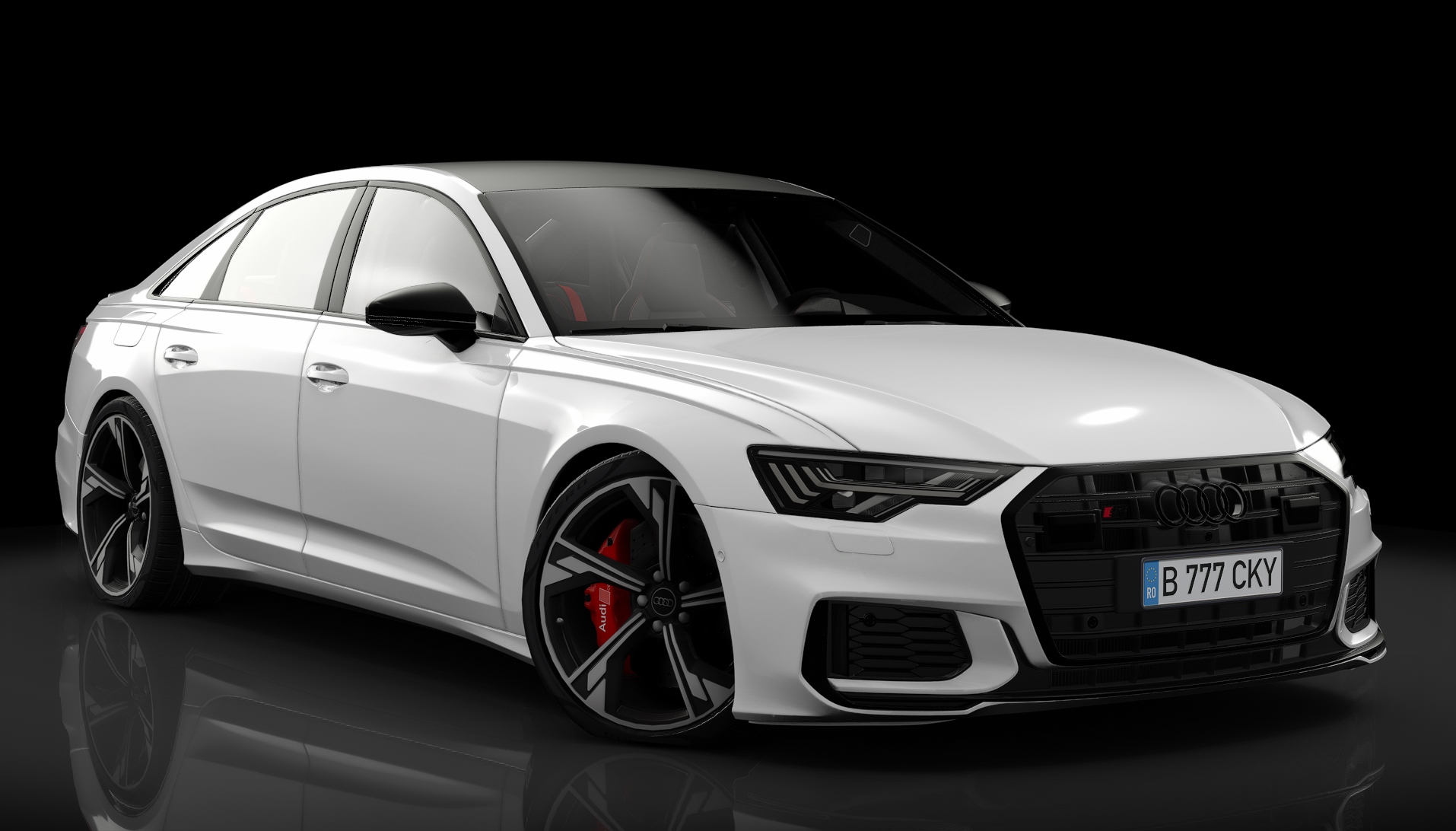 Audi S6 2022 (C8 / 3.0 TDI V6), skin 06_Gletscher_White