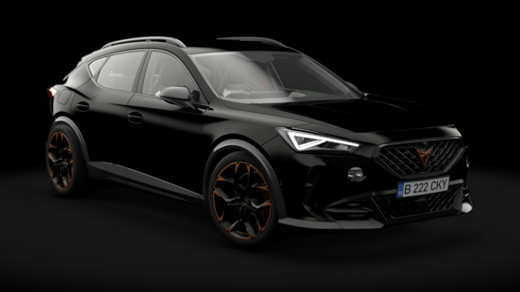 Cupra Formentor VZ5 2023, skin midnight black metallic