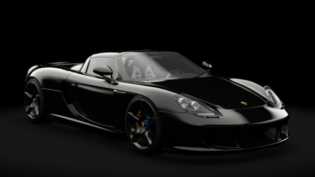 Porsche Carrera GT 2004, skin Black