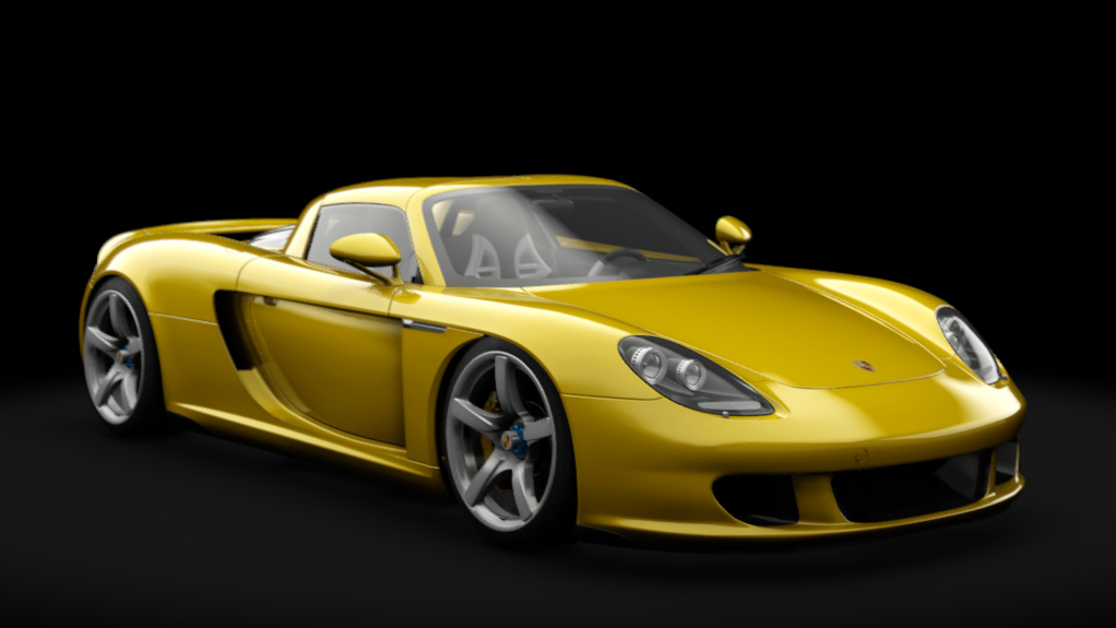 Porsche Carrera GT 2004, skin Fayence Yellow