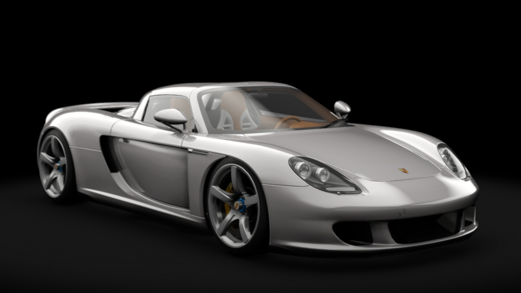 Porsche Carrera GT 2004, skin GT Silver Metallic