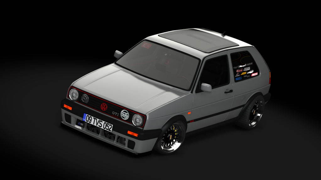 Volkswagen Golf II GTI 16V '90, skin Atlasgrau