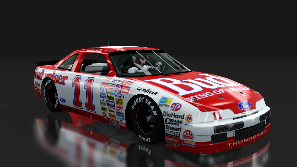 Cup90 Ford Thunderbird, skin 11_Budwieser