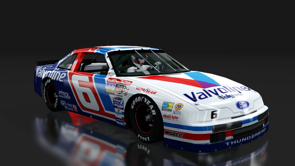 Cup90 Ford Thunderbird, skin 6_Valvoline