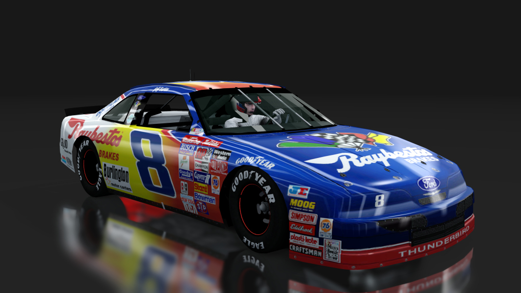 Cup90 Ford Thunderbird, skin 8_Raybestos_Blue