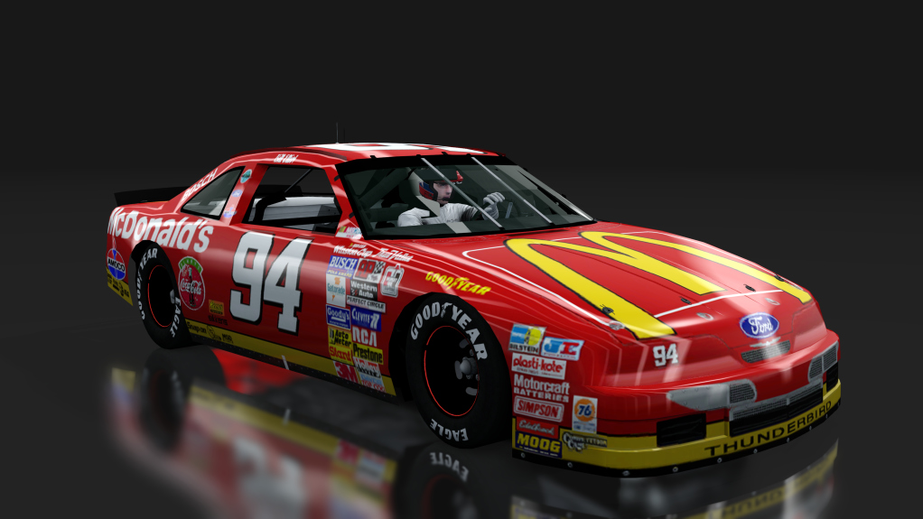 Cup90 Ford Thunderbird, skin 94_McDonalds