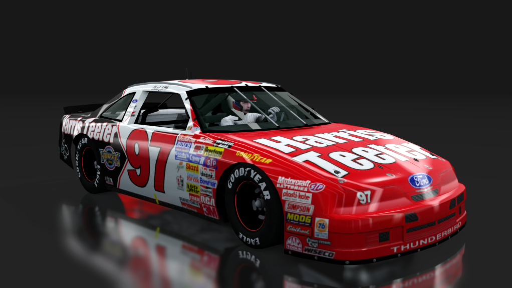 Cup90 Ford Thunderbird, skin 97_Harris_Teeter