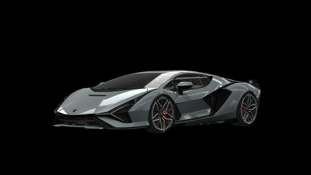 Lamborghini Sián FKP 37, skin Grigio Nimbus