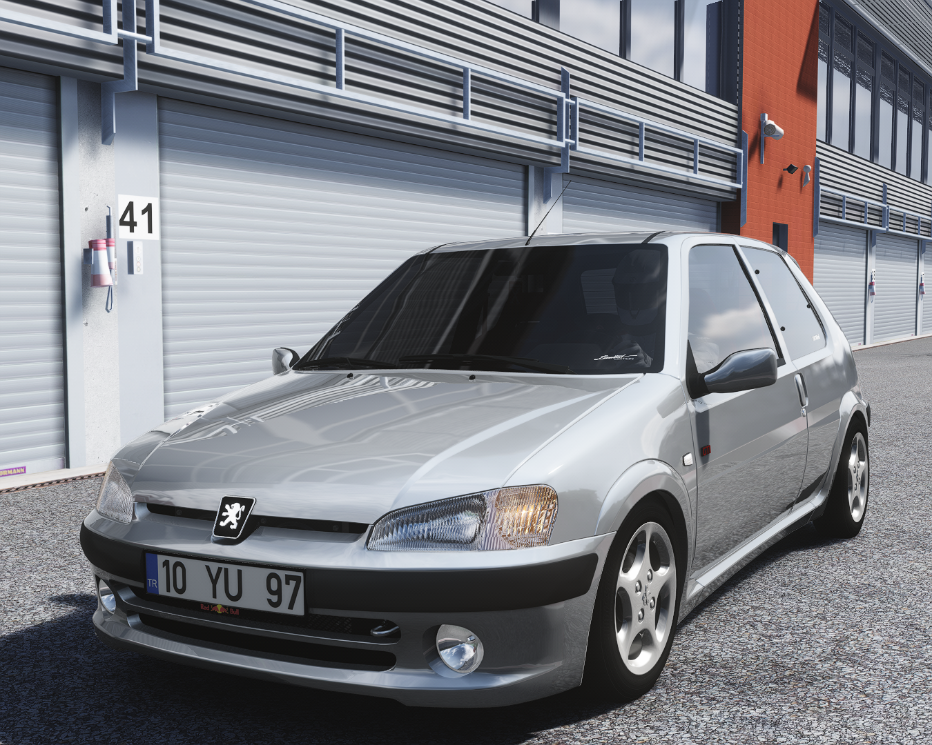 Peugeot 106 GTI, skin gris_quartz