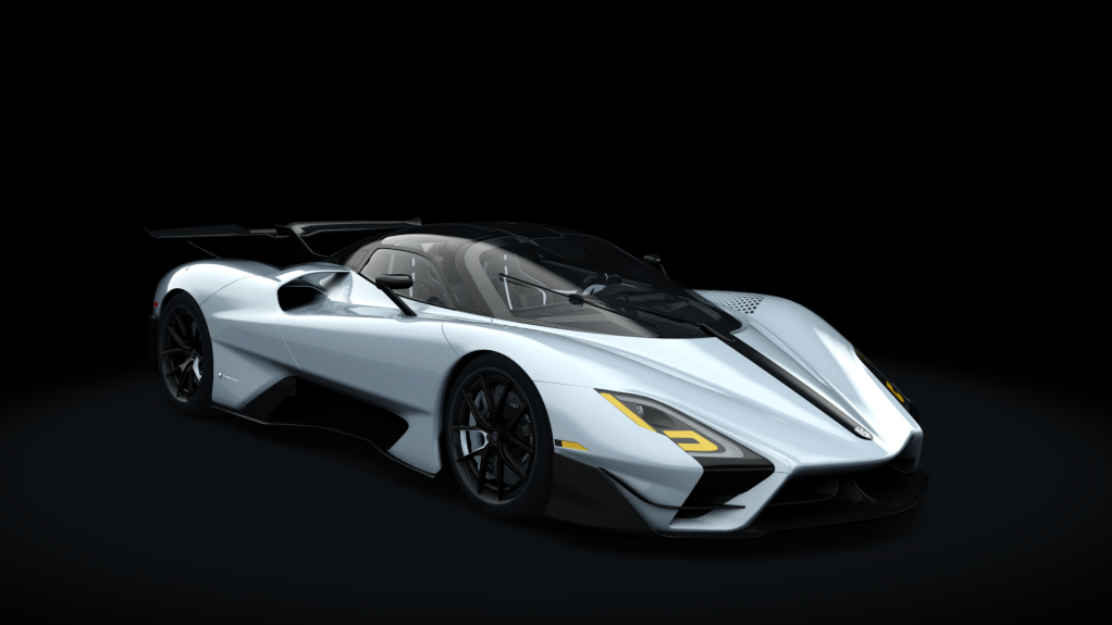 SSC Tuatara Striker, skin 1white