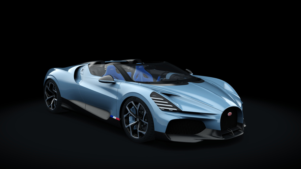 Bugatti Mistral, skin 4light_blue