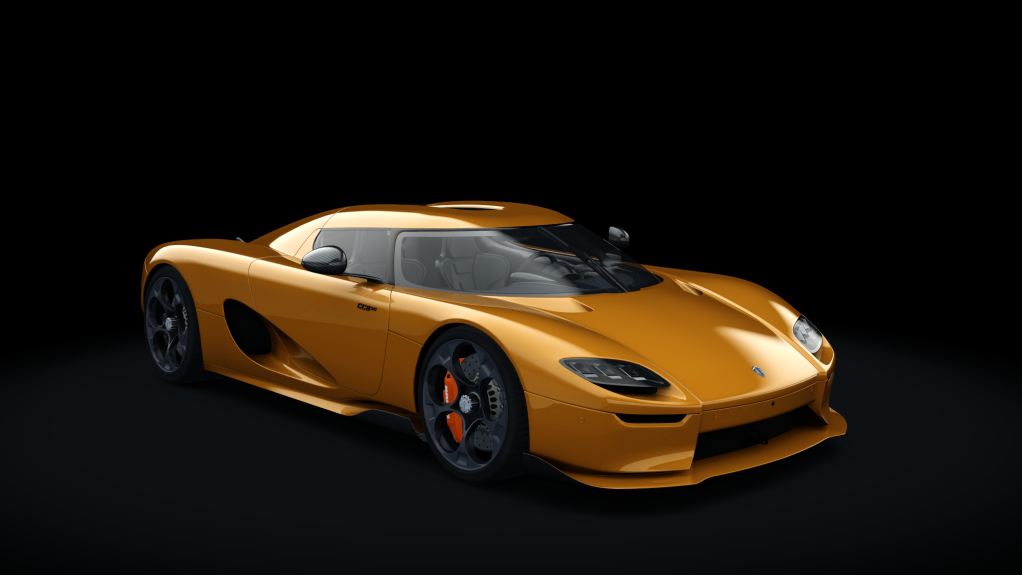 Koenigsegg CC850, skin 6racing_orange