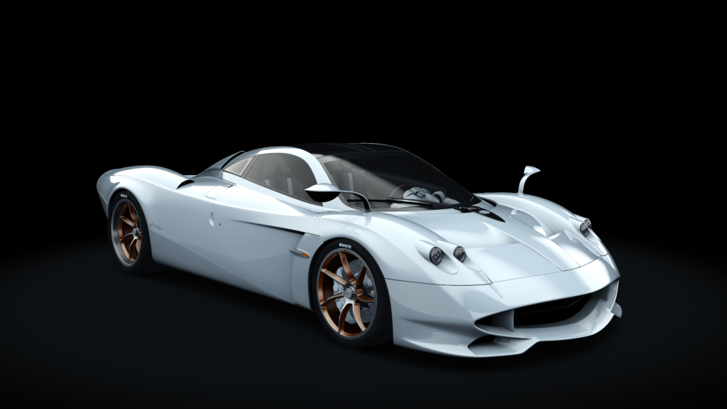 Pagani Huayra Codalunga, skin 1white