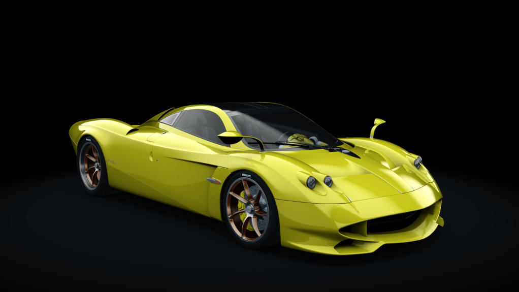 Pagani Huayra Codalunga, skin 7dark_yellow