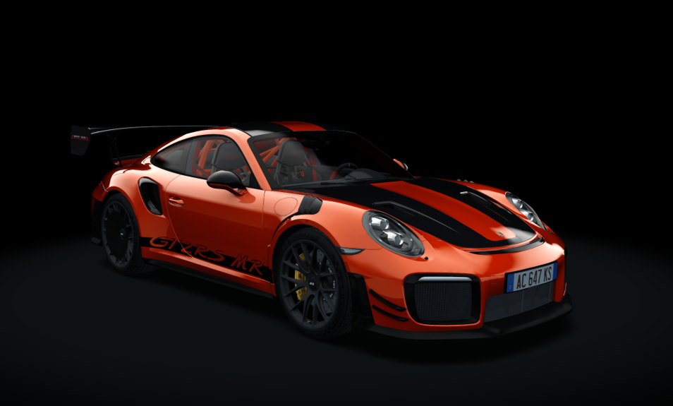 Porsche 911 GT2 RS MR, skin 02_Lava_Orange