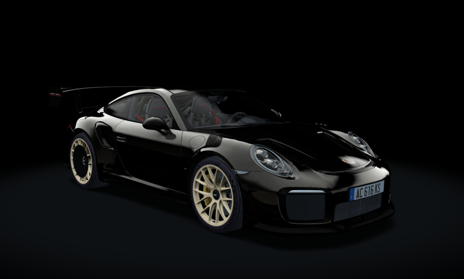 Porsche 911 GT2 RS MR, skin 07_Black