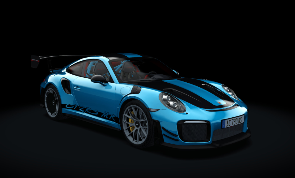 Porsche 911 GT2 RS MR, skin 10_Riviera_Blue