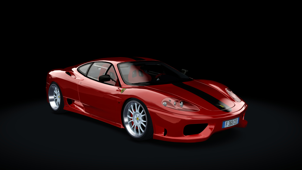 Ferrari 360 CS Evoluzione, skin red