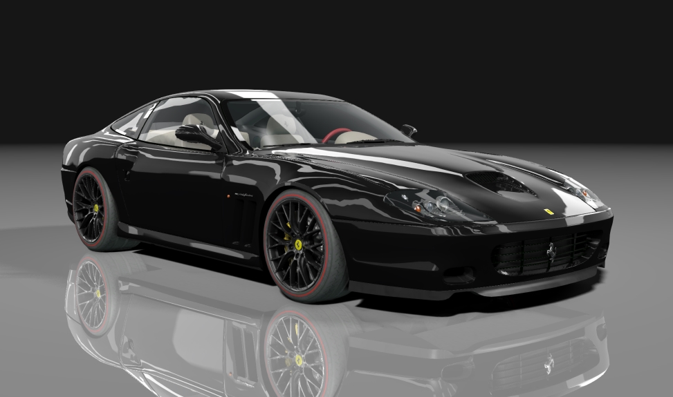 Ferrari 575M Maranello GTC, skin Nero_Custom